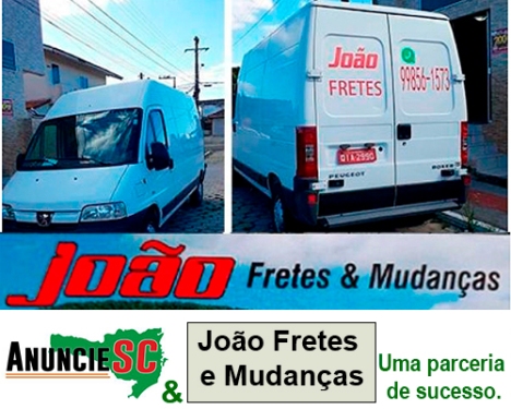 Imagem principal da fachada da empresa João Fretes e Mudanças