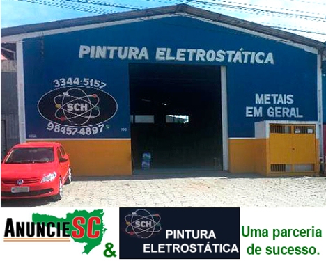 Guia Comercial Online Anuncie SC, parceria de sucesso com SCH Pintura Eletrostática