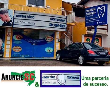 Guia Comercial Online Anuncie SC, parceria de sucesso com Dr. Jolai Gazzoni Consultório Odontológico