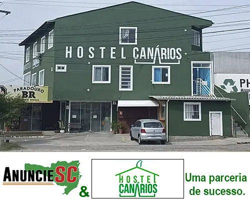 Guia Comercial Online Anuncie SC, parceria de sucesso com Hostel Canários