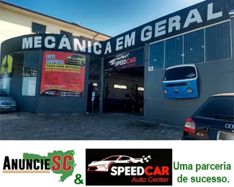 Guia Comercial Online Anuncie SC, parceria de sucesso com SPEEDCAR Auto Center