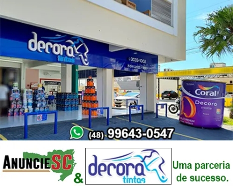 Guia Comercial Online Anuncie SC, parceria de sucesso com Decora Tintas