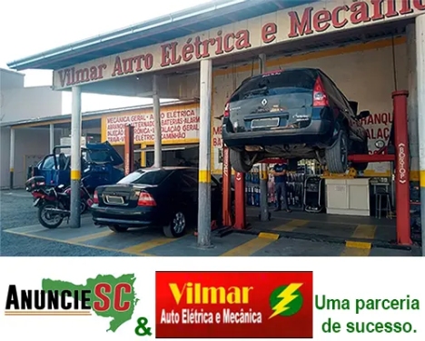 Portal de anúncios Anuncie Palhoça, parceria de sucesso com Vilmar Oficina Auto Elétrica E Mecânica