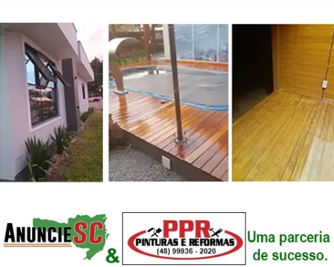 Portal de anúncios Anuncie Palhoça, parceria de sucesso com PPR Pinturas e Reformas