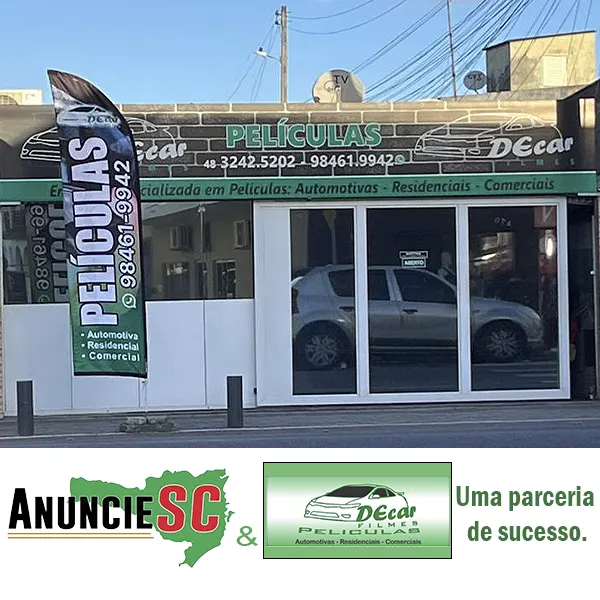 Imagem principal da fachada da empresa Decar Filmes