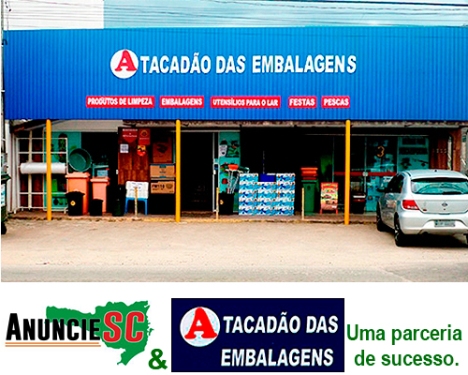 Imagem principal da fachada da empresa Atacadão das Embalagens