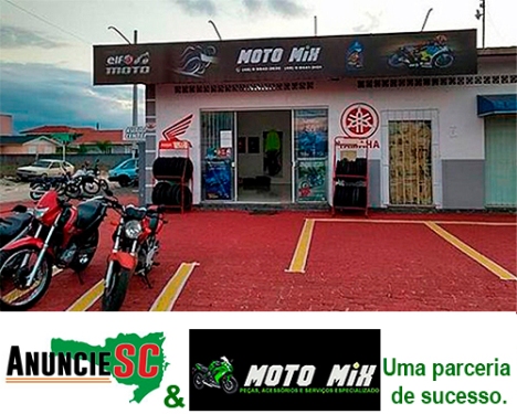 Imagem da fachada principal da empresa Moto Mix