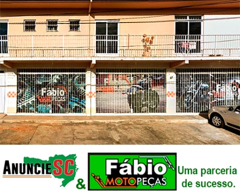 Imagem da fachada principal da empresa Fábio Motopeças