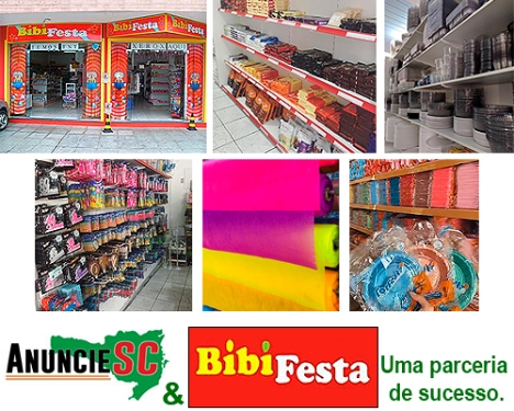 Imagem principal da fachada da empresa Bibi Festa