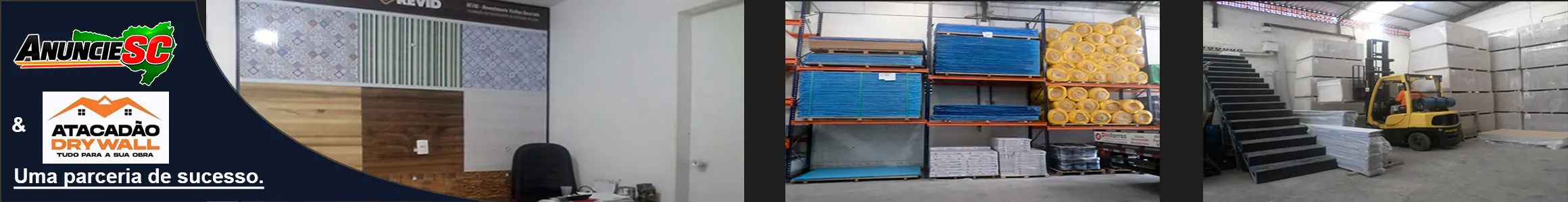 Atacadão DRY WALL Divisórias e Forros PVC
